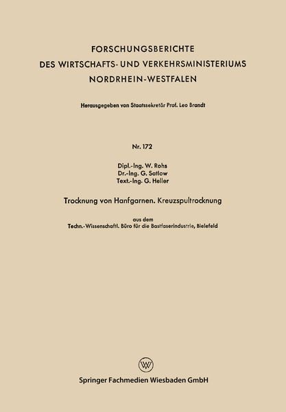 Produktbild: Trocknung von Hanfgarnen. Kreuzspultrocknung