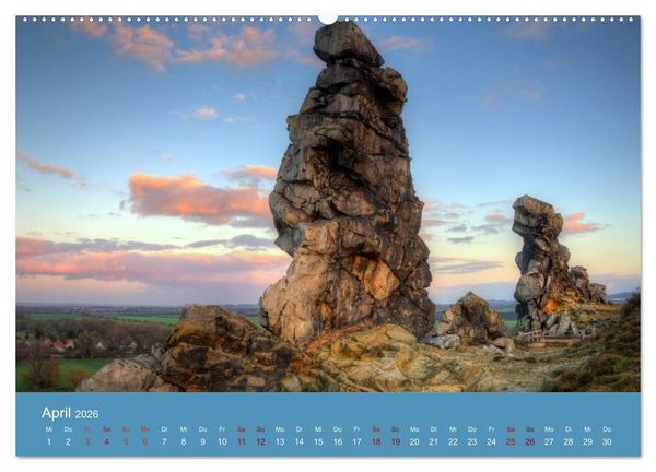 Produktbild: Harz Impressionen (hochwertiger Premium Wandkalender 2026 DIN A2 quer), Kunstdruck in Hochglanz