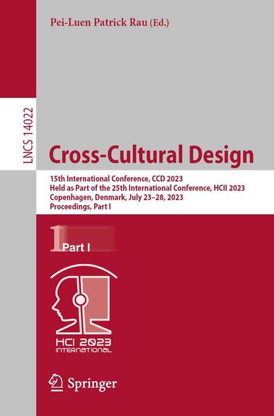 Produktbild: Cross-Cultural Design