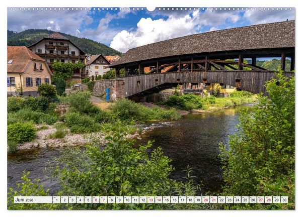 Produktbild: Schwarzwald - Das Murgtal (Wandkalender 2026 DIN A2 quer), CALVENDO Monatskalender