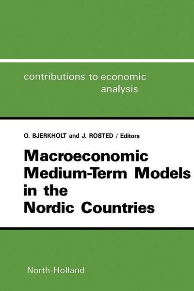 Produktbild: Macroeconomic Medium-Term Models in the Nordic Countries
