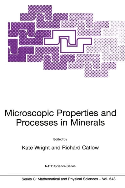 Produktbild: Microscopic Properties and Processes in Minerals