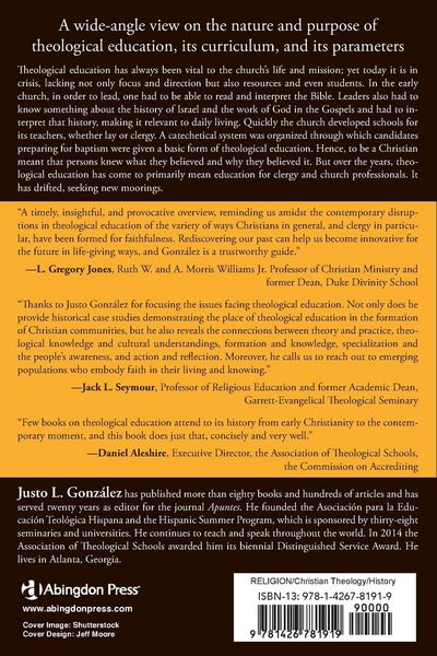 Produktbild: The History of Theological Education