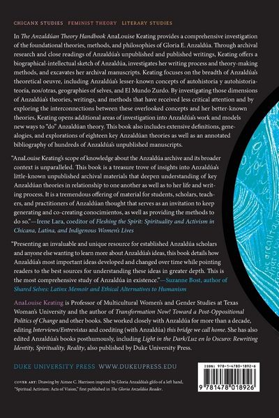 Produktbild: The Anzald&uacute;an Theory Handbook