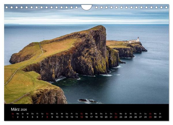 Produktbild: Schottland - Die wundervolle Isle of Skye (Wandkalender 2026 DIN A4 quer), CALVENDO Monatskalender