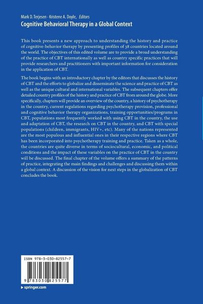 Produktbild: Cognitive Behavioral Therapy in a Global Context