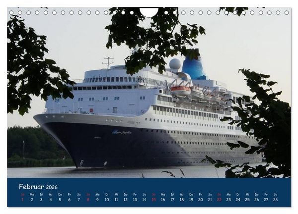 Produktbild: Traumschiffe im Norden (Wandkalender 2026 DIN A4 quer), CALVENDO Monatskalender