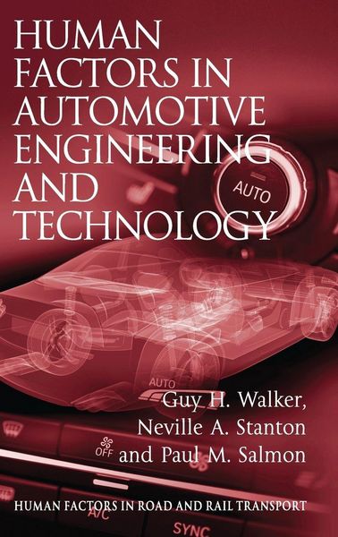 Produktbild: Human Factors in Automotive Engineering and Technology