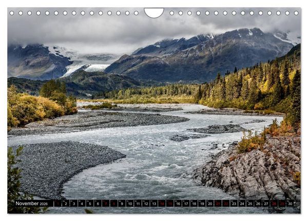 Produktbild: Alaska - Farben und Licht (Wandkalender 2026 DIN A4 quer), CALVENDO Monatskalender