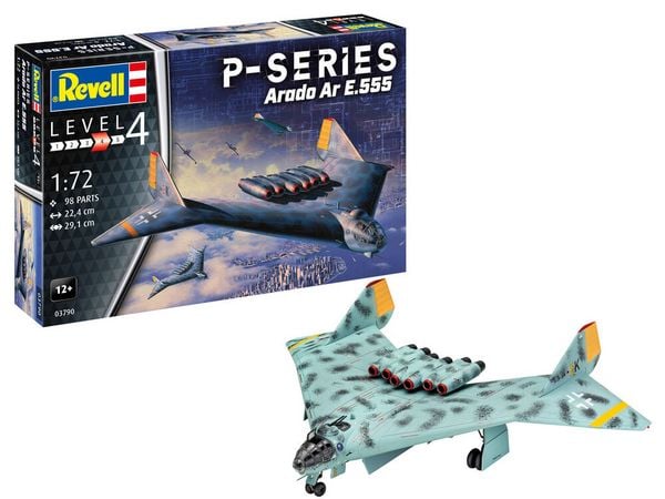 Modellbau Model Set Arado Ar E.555 - P-Series
