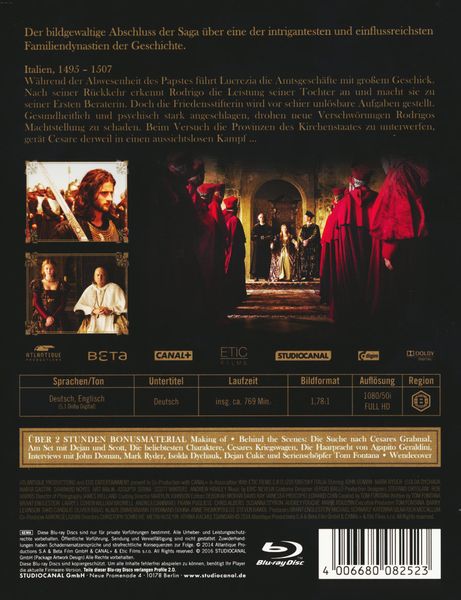 Produktbild: Borgia - Staffel 3 [DC] [3 BRs]