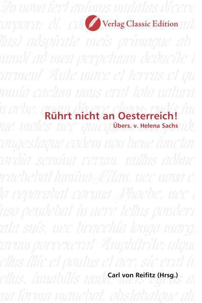 Produktbild: R&uuml;hrt nicht an Oesterreich!