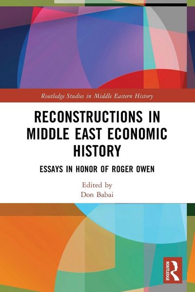 Produktbild: Reconstructions in Middle East Economic History