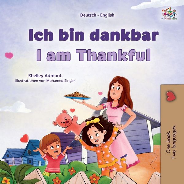 Produktbild: I am Thankful (German English Bilingual Children's Book)