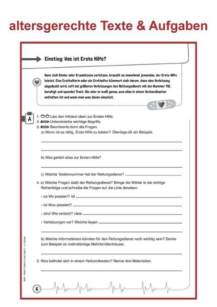 Produktbild: Erste Hilfe macht Schule