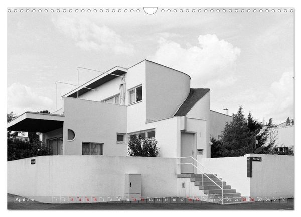 Produktbild: Die Weissenhof - Siedlung (Wandkalender 2026 DIN A3 quer), CALVENDO Monatskalender