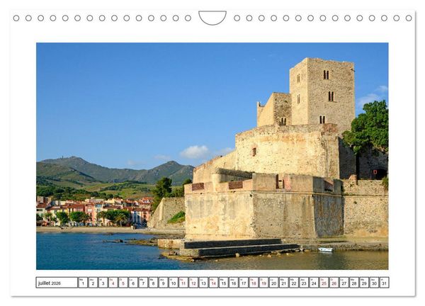 Produktbild: Ch&acirc;teaux OCCITANIE (Calendrier mural 2026 DIN A4 vertical), CALVENDO calendrier mensuel
