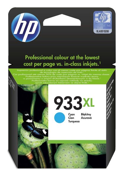HP Druckerpatrone 933XL Original Cyan CN054AE Tinte