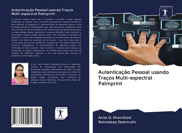 Produktbild: Autentica&ccedil;&atilde;o Pessoal usando Tra&ccedil;os Multi-espectral Palmprint