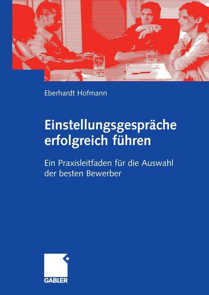 Produktbild: Einstellungsgespr&auml;che erfolgreich f&uuml;hren