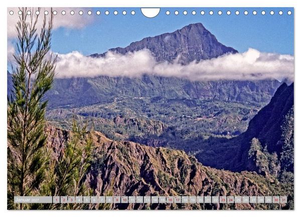 Produktbild: La R&eacute;union, Im Inneren des Vulkans (Wandkalender 2027 DIN A4 quer), CALVENDO Monatskalender