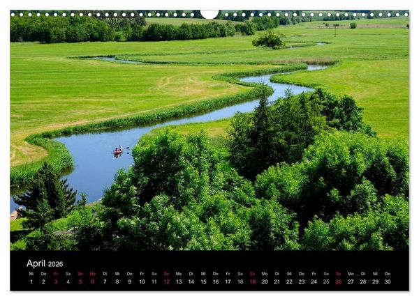 Produktbild: Wasserwandern in Mecklenburg-Vorpommern (Wandkalender 2026 DIN A3 quer), CALVENDO Monatskalender