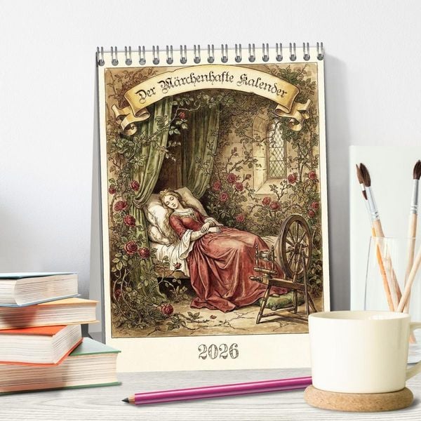 Produktbild: Der M&auml;rchenhafte Kalender (Tischkalender 2027 DIN A5 hoch), CALVENDO Monatskalender