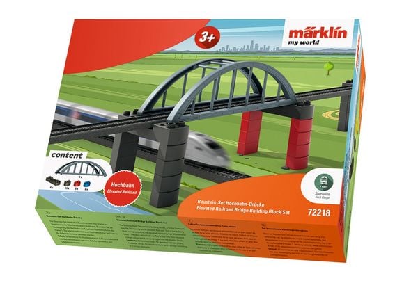 Märklin - Märklin my World - Bausteinset Hochbahn-Brücke