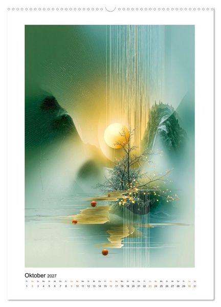 Produktbild: Modern Style - Komposition Licht (hochwertiger Premium Wandkalender 2027 DIN A2 hoch), Kunstdruck in Hochglanz