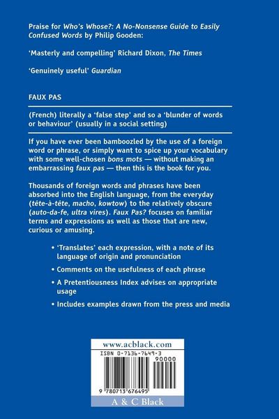 Produktbild: Faux Pas (Large Print)