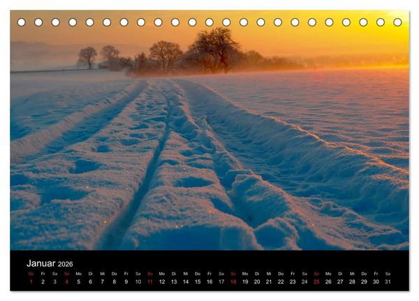 Produktbild: Wege 2026 (Tischkalender 2026 DIN A5 quer), CALVENDO Monatskalender