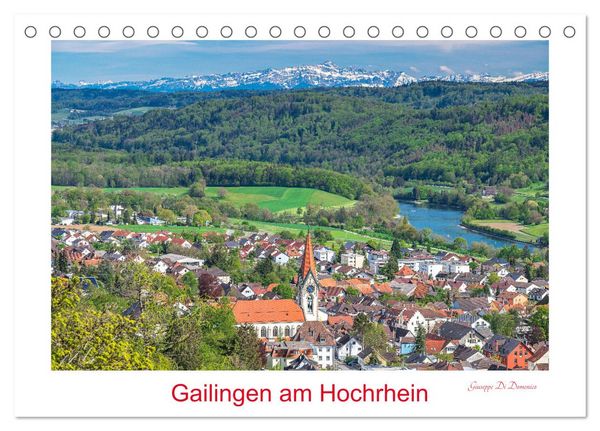 Produktbild: Gailingen am Hochrhein (Tischkalender 2026 DIN A5 quer), CALVENDO Monatskalender