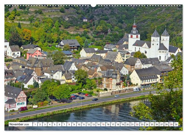 Produktbild: Mosel - Idylle und guter Wein (Wandkalender 2026 DIN A2 quer), CALVENDO Monatskalender