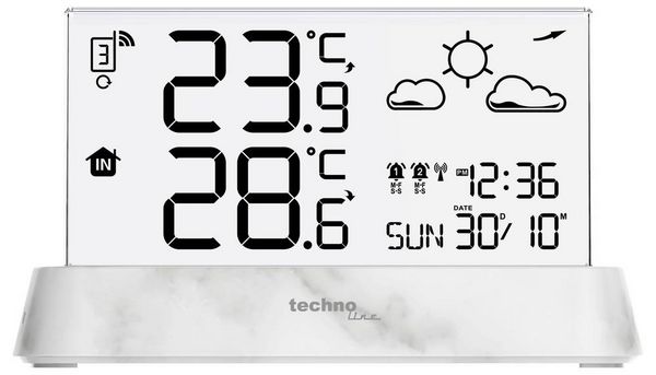 Produktbild: Techno Line WS6782 Funk-Thermometer Anzahl Sensoren max. 3St.