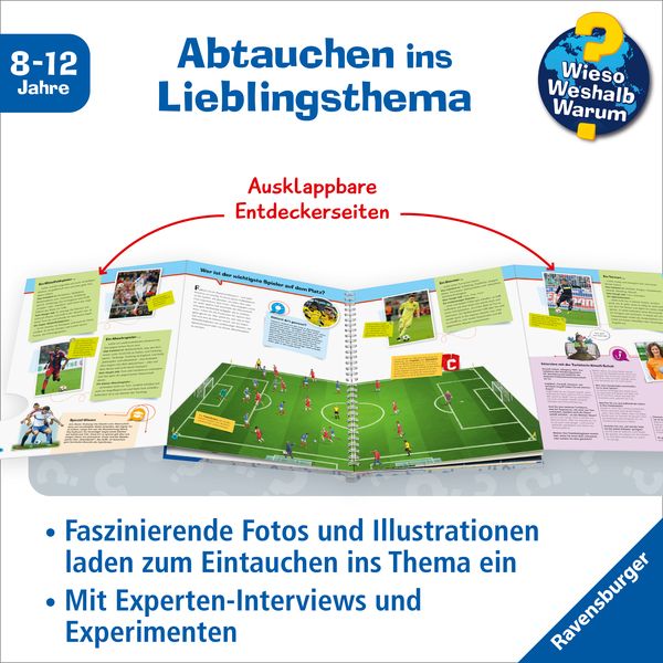 Produktbild: Fu&szlig;ball / Wieso? Weshalb? Warum? - Profiwissen Band 15