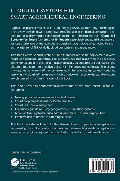 Produktbild: Cloud IoT Systems for Smart Agricultural Engineering
