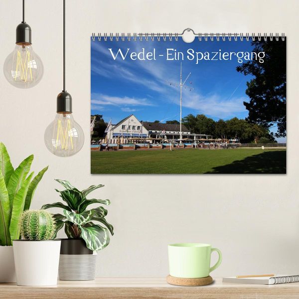 Produktbild: Wedel - Ein Spaziergang (Wandkalender 2026 DIN A4 quer), CALVENDO Monatskalender