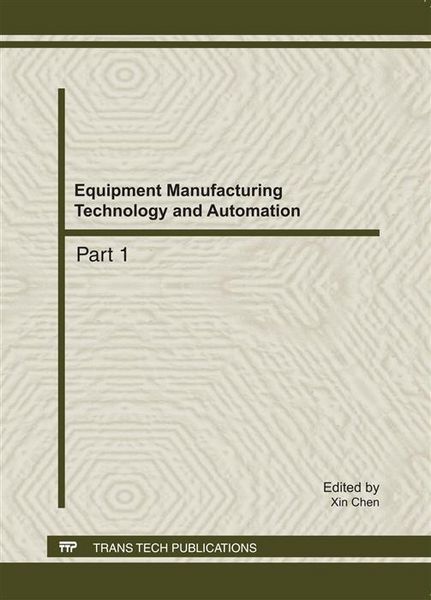 Produktbild: Equipment Manufacturing Technology and Automation