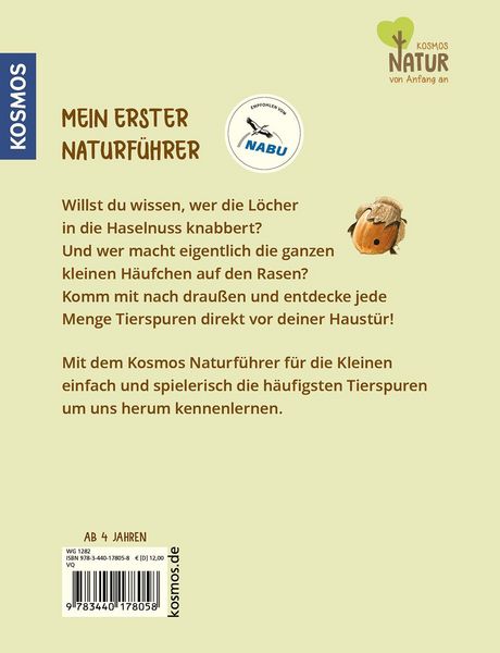 Produktbild: Mein erster Naturf&uuml;hrer, Welche Tierspur ist das?