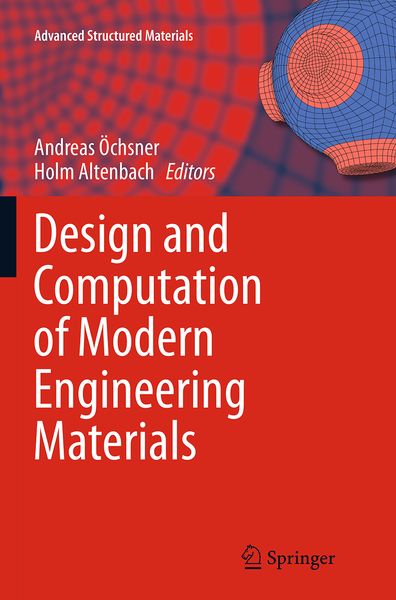 Produktbild: Design and Computation of Modern Engineering Materials