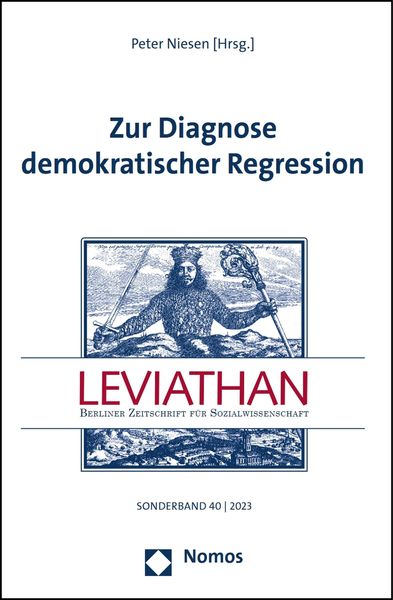 Produktbild: Zur Diagnose demokratischer Regression