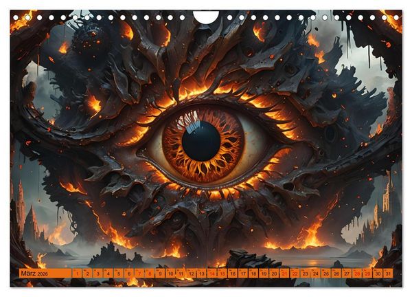 Produktbild: Magische Augen (Wandkalender 2026 DIN A4 quer), CALVENDO Monatskalender