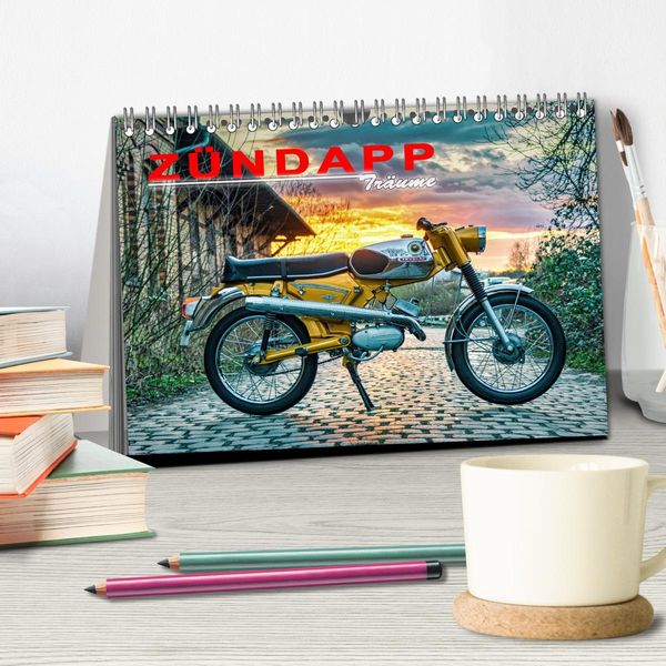 Produktbild: Zündapp-Träume (Tischkalender 2025 DIN A5 quer), CALVENDO Monatskalender