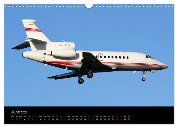 Produktbild: Bizjets (Wall Calendar 2026 DIN A3 landscape), CALVENDO 12 Month Wall Calendar