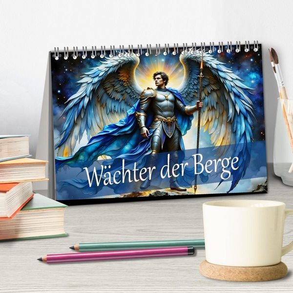 Produktbild: W&auml;chter der Berge (Tischkalender 2026 DIN A5 quer), CALVENDO Monatskalender