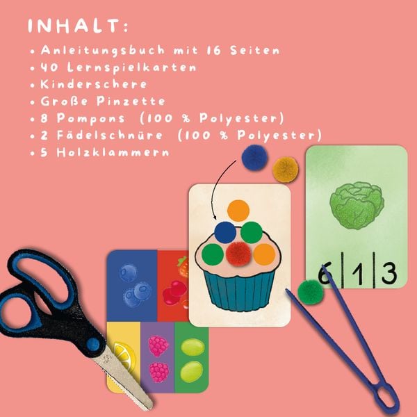 Produktbild: Gemeinsam basteln, gemeinsam wachsen - Lernspiel-Box für gezielte Förderung