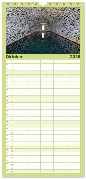 Produktbild: Familienplaner 2026 - Belle Ile en Mer - Ein bretonisches Paradies mit 5 Spalten (Wandkalender, 21 x 45 cm) CALVENDO