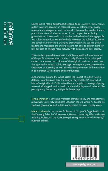 Produktbild: Public Value