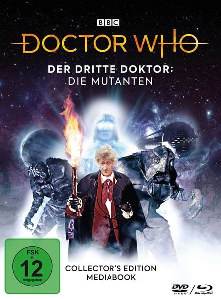 Doctor Who: Der Dritte Doktor - Die Mutanten LTD. (+ 2 DVDs), Blu-ray