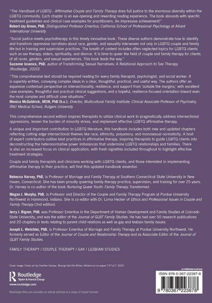 Produktbild: Handbook of LGBTQ-Affirmative Couple and Family Therapy